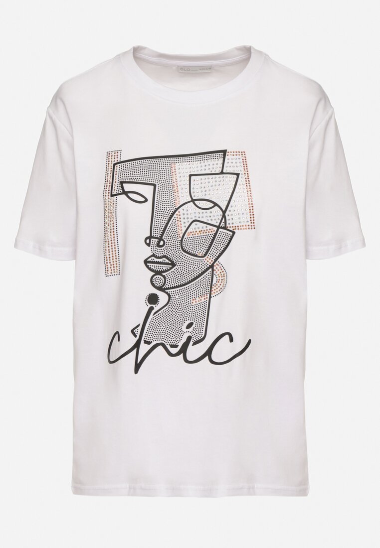 T-shirt Alb