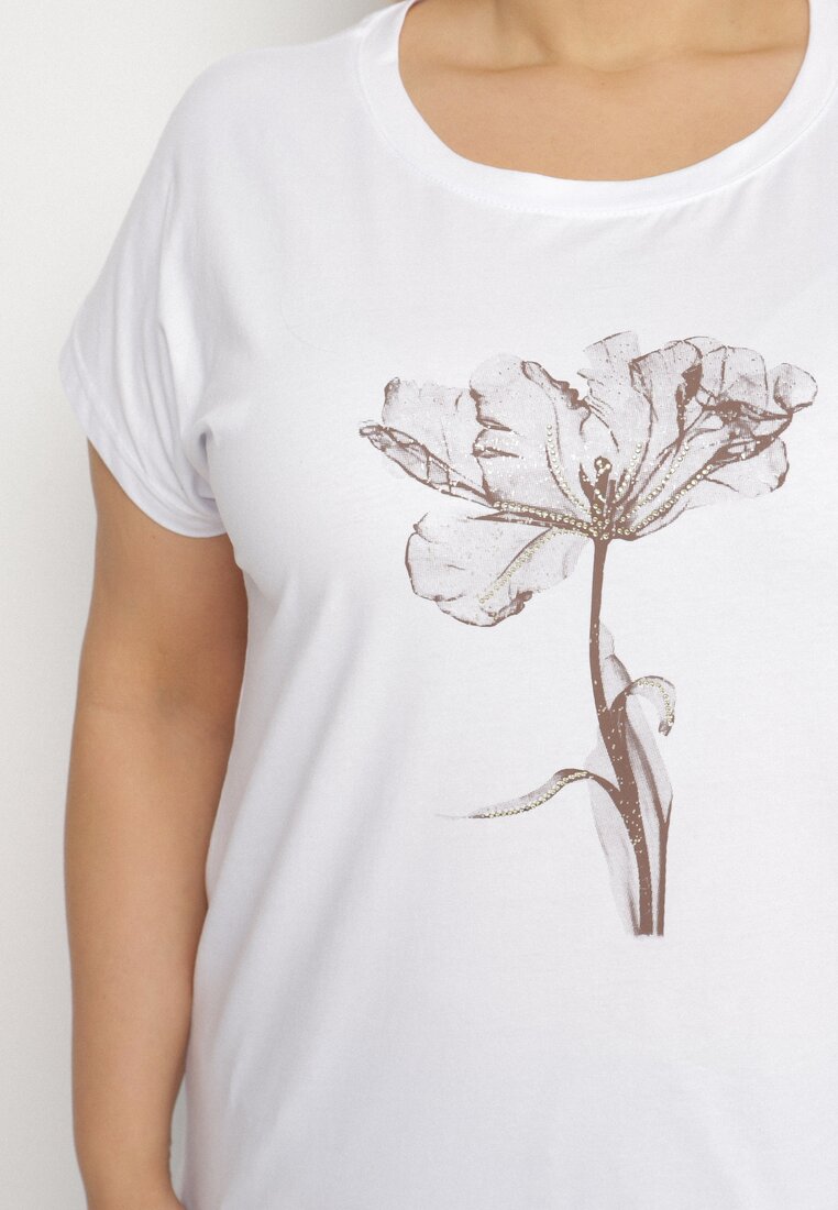 T-shirt Alb
