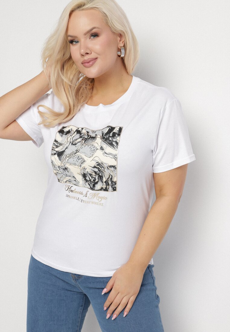 T-shirt Alb