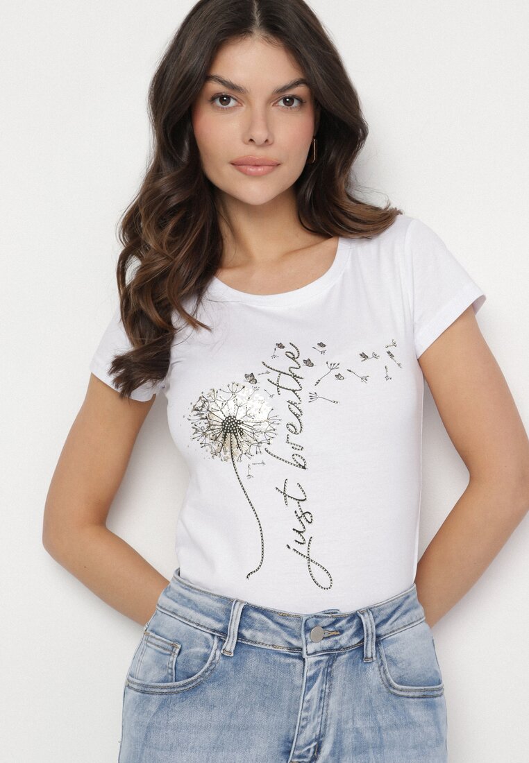 T-shirt Alb