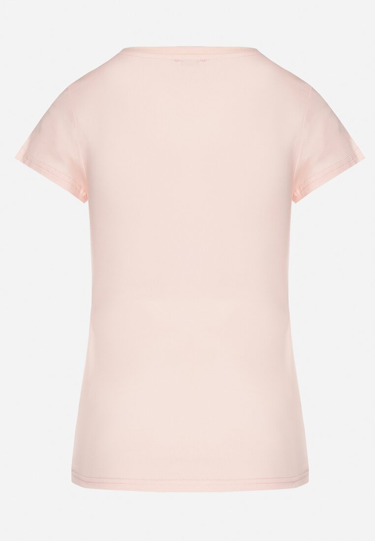 T-shirt Roz deschis