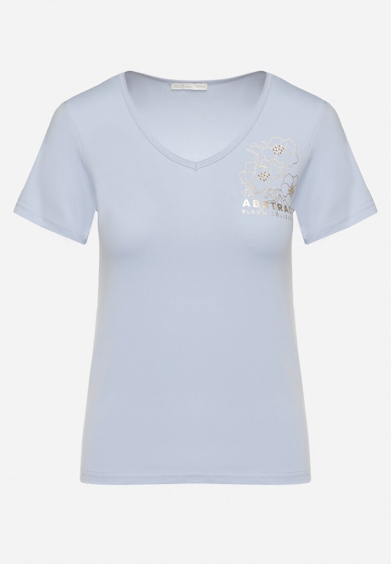 T-shirt Albastru deschis