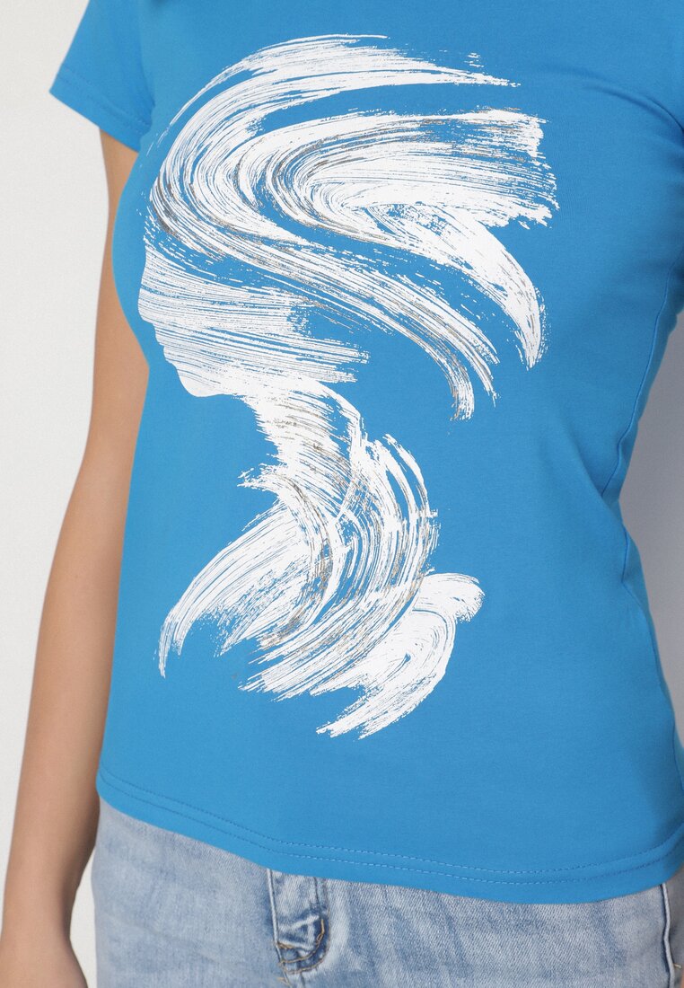 T-shirt Albastru