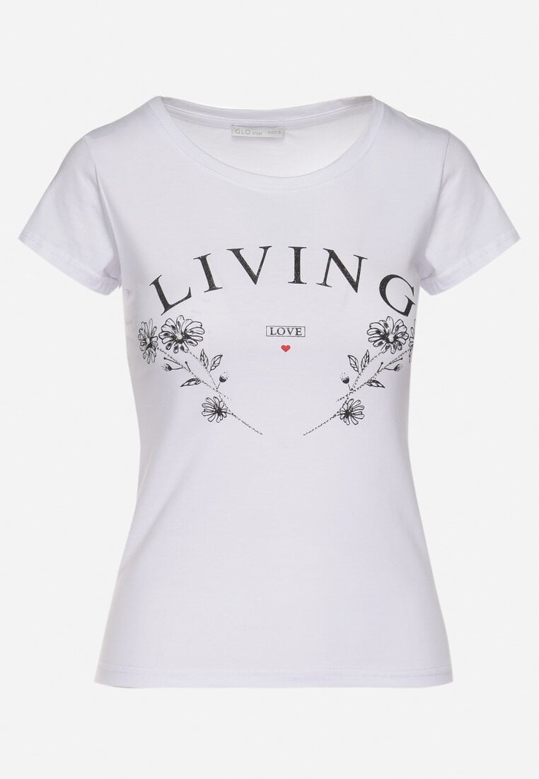 T-shirt Alb