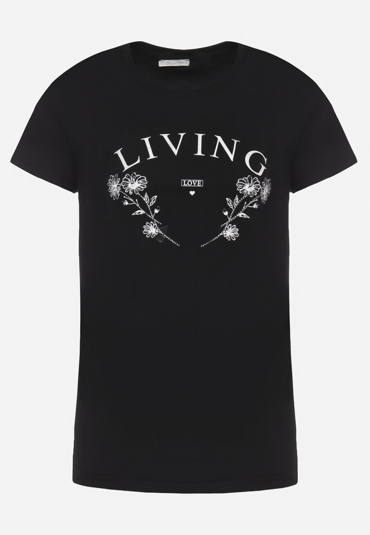 T-shirt Negru