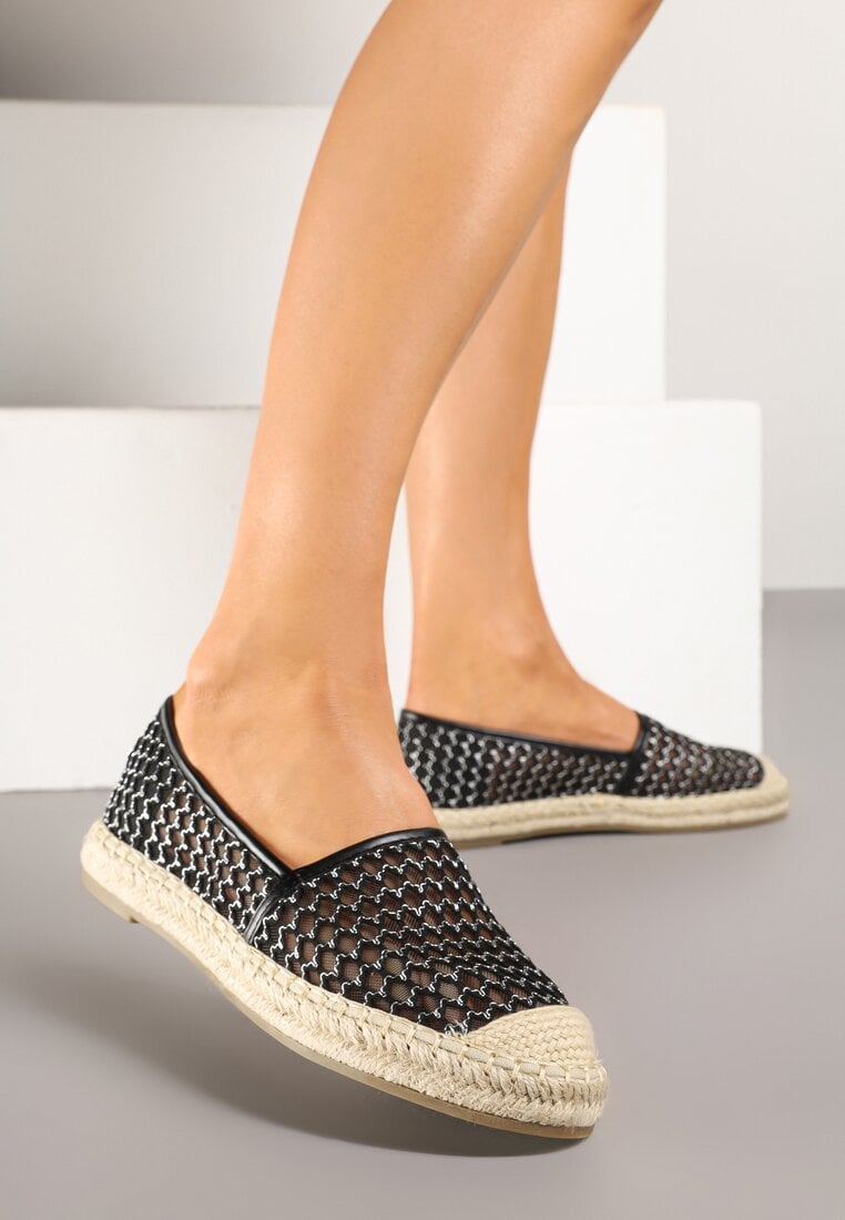 Fekete Espadrilles