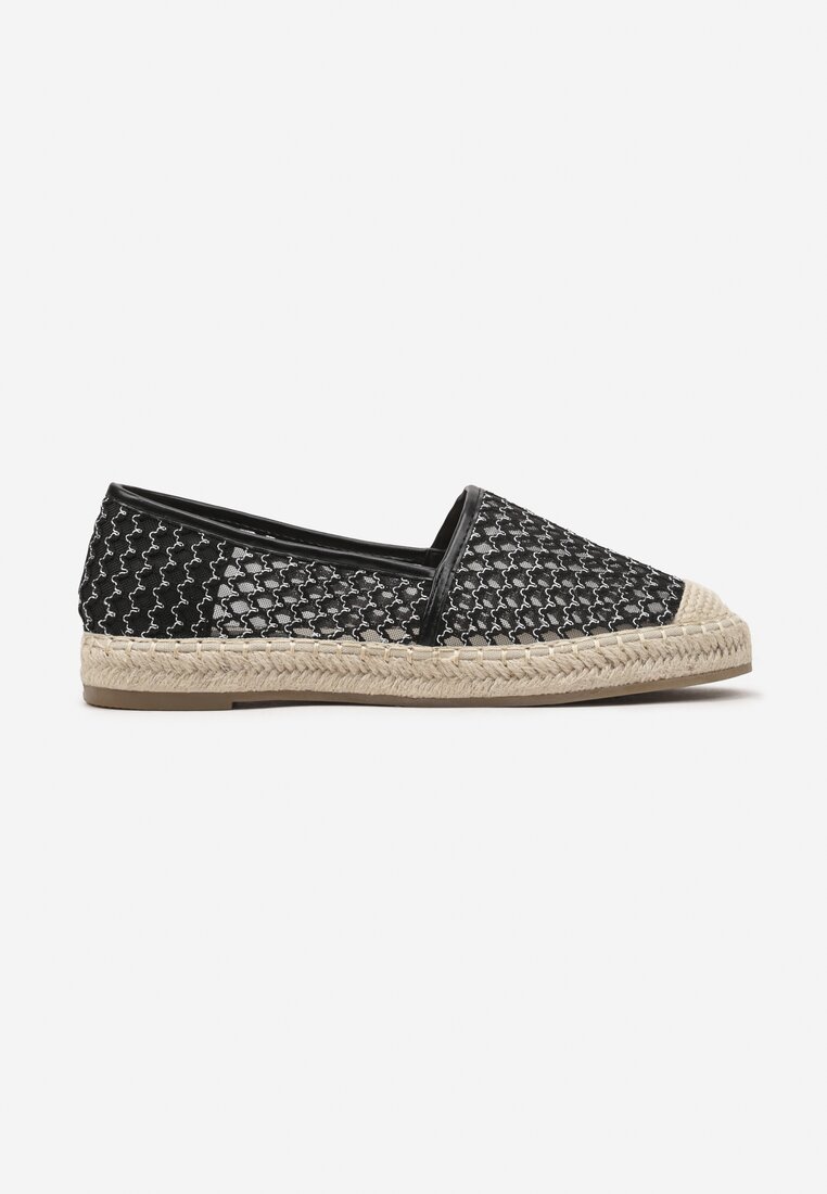 Fekete Espadrilles
