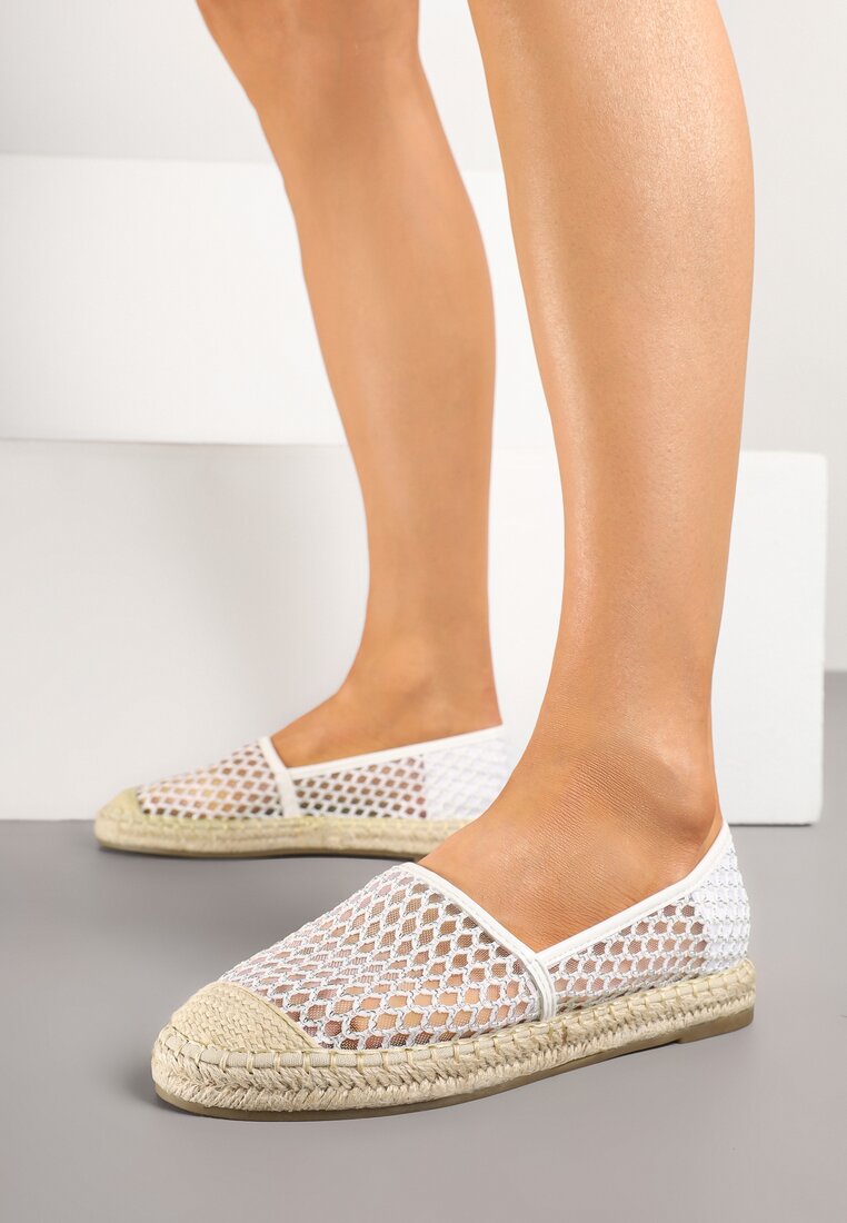 Fehér Espadrilles
