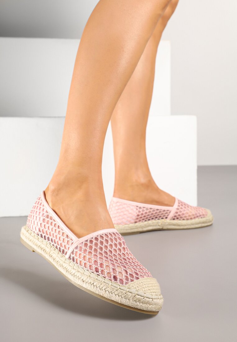 Rózsaszín Espadrilles