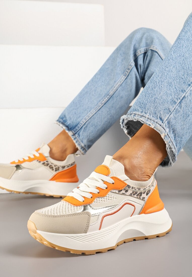 Sneakers Portocalii
