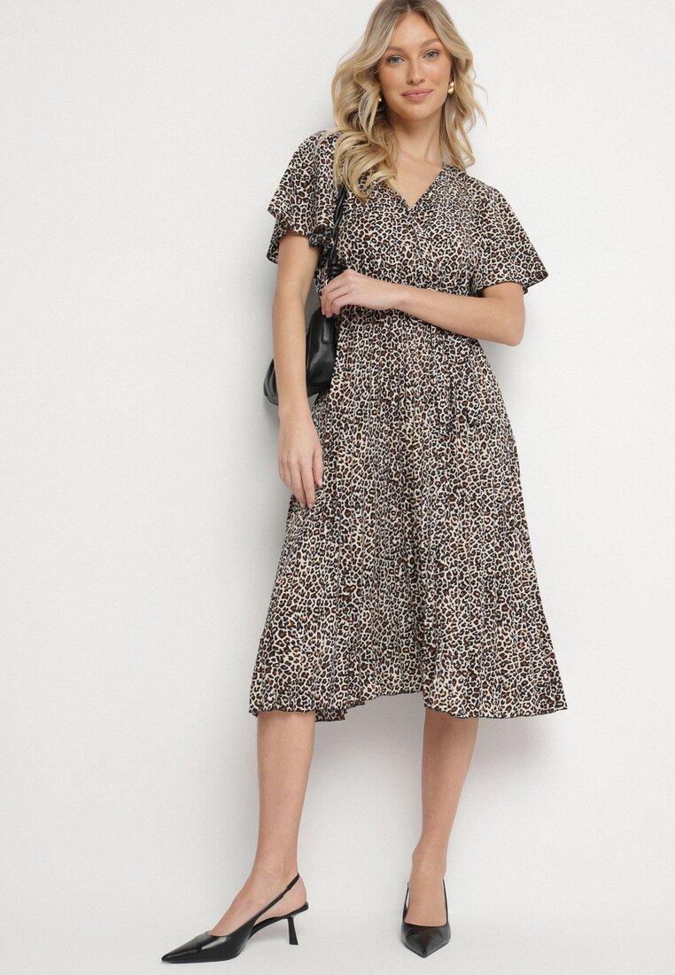 Rochie Neagră cu alb