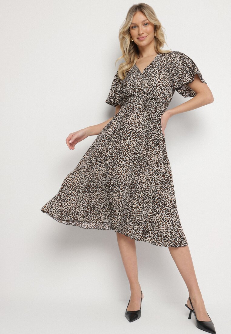 Rochie Neagră cu alb