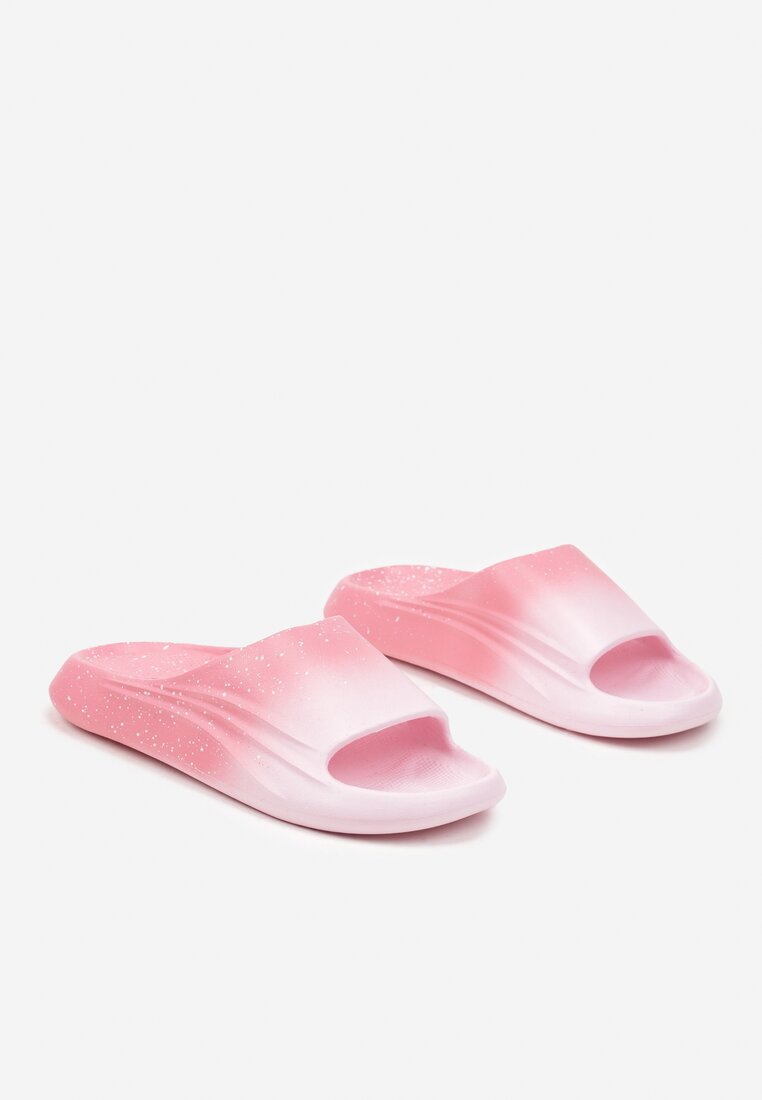 Papuci Roz cu fucsia