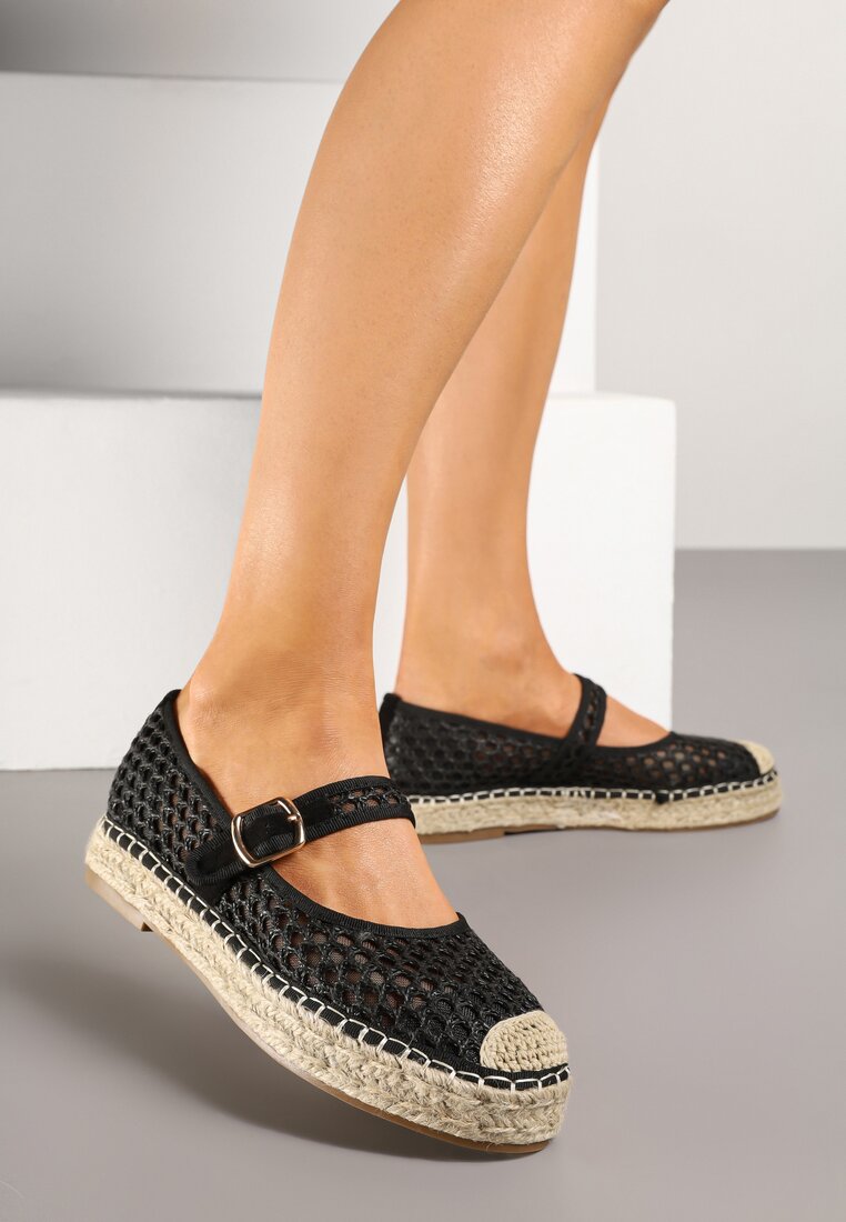 Espadrile Negre
