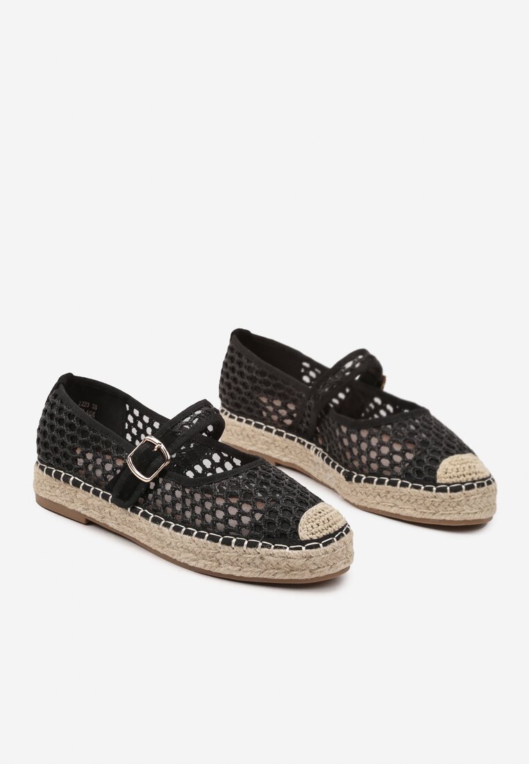 Espadrile Negre