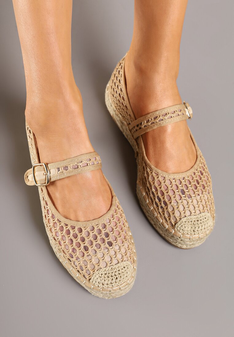 Espadrile Bej închis