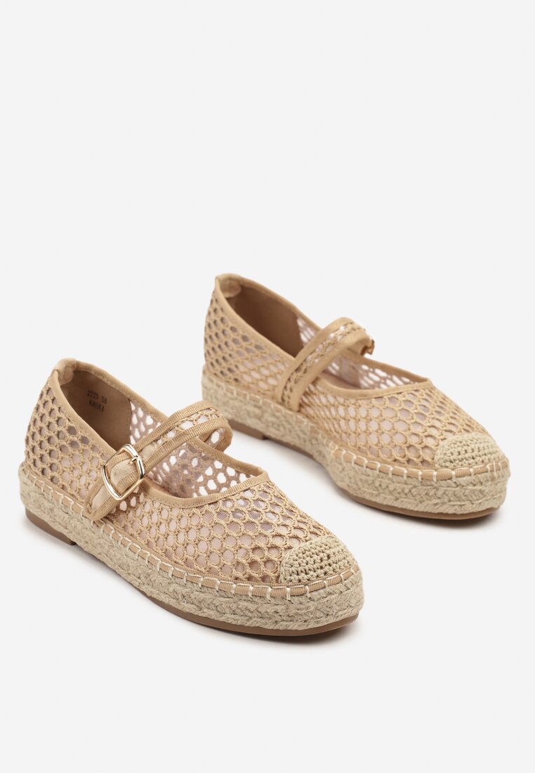 Espadrile Bej închis