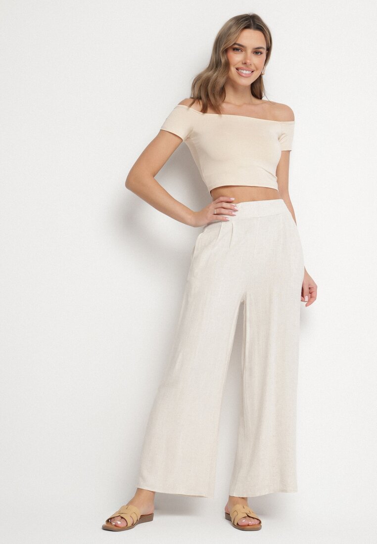 Pantaloni Bej