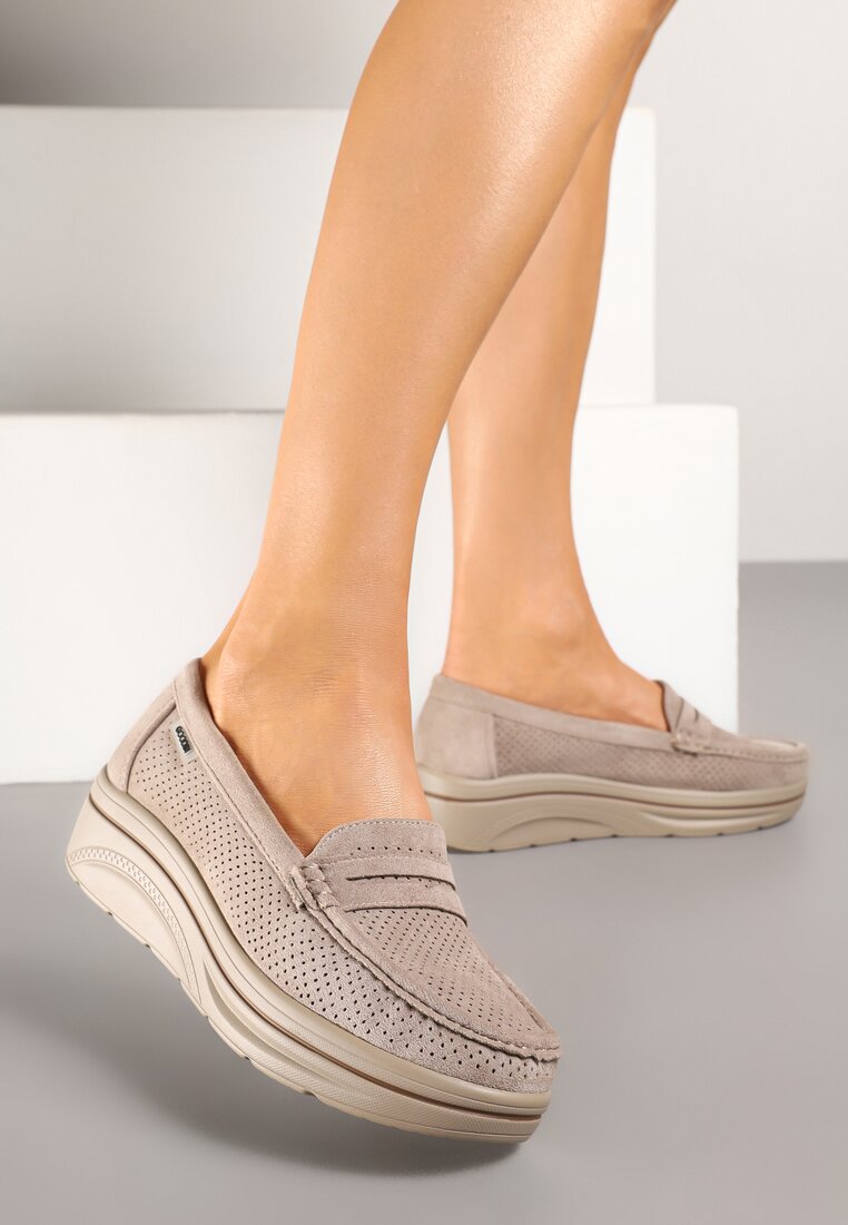 Pantofi casual Bej închis