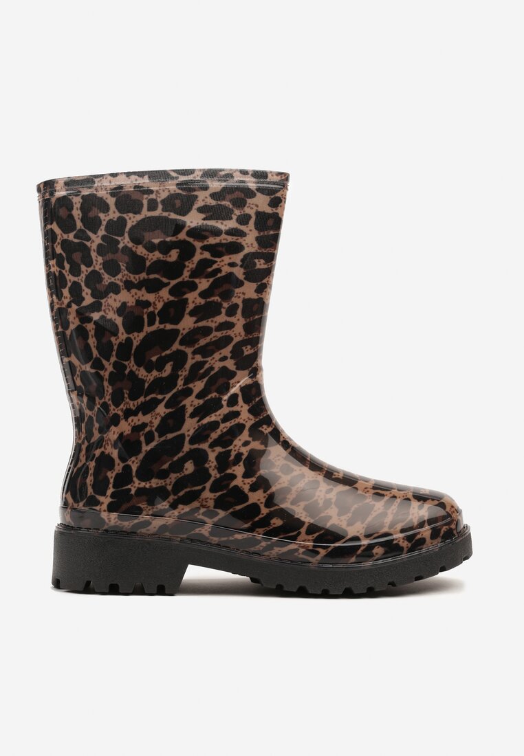 Cizme de cauciuc  Imprimeu leopard