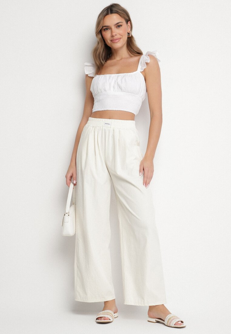 Pantaloni Bej deschis