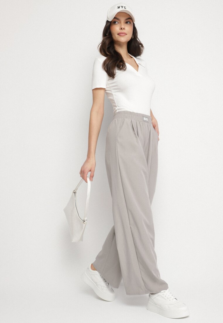 Pantaloni Gri deschis