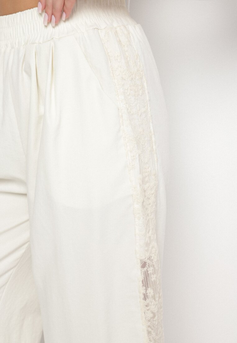 Pantaloni Bej deschis