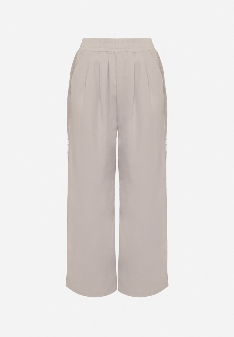 Pantaloni Gri deschis