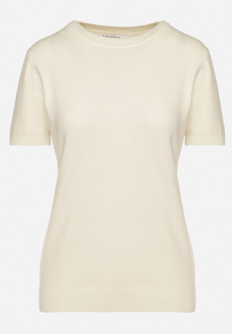 T-shirt Bej deschis