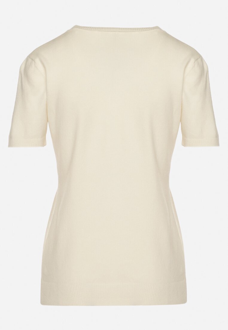 T-shirt Bej deschis