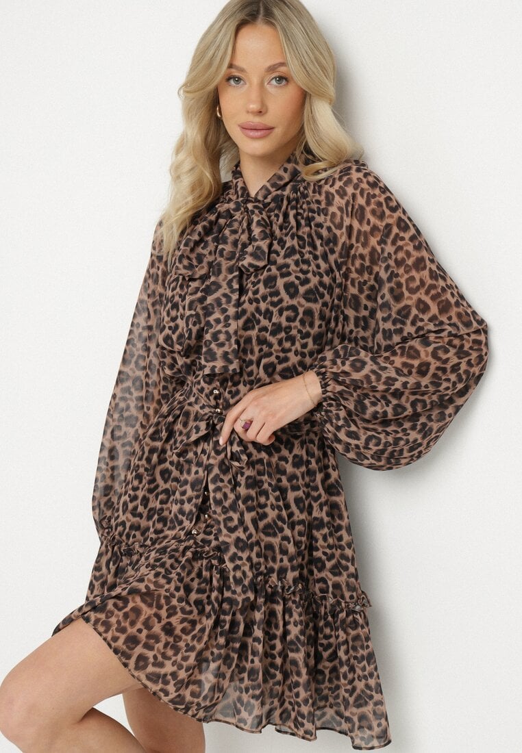 Rochie Imprimeu leopard