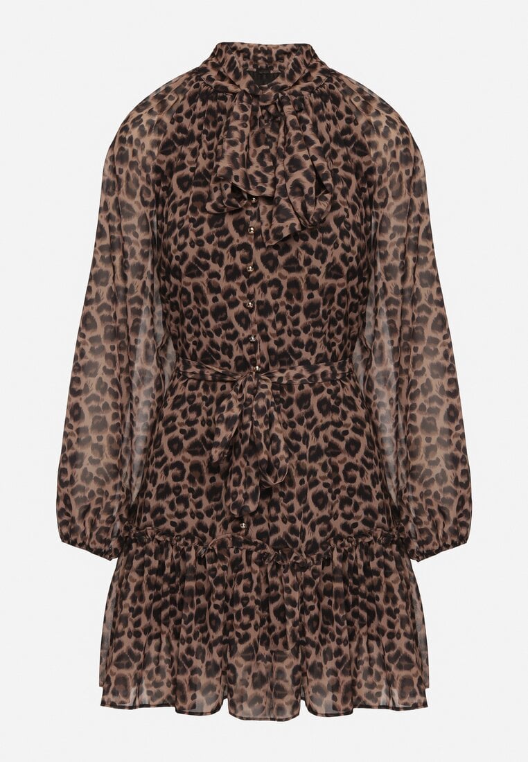 Rochie Imprimeu leopard