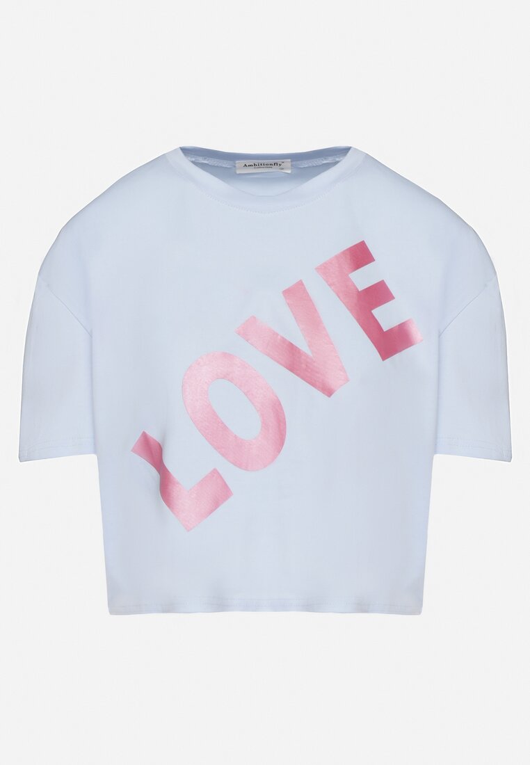 T-shirt Albastru