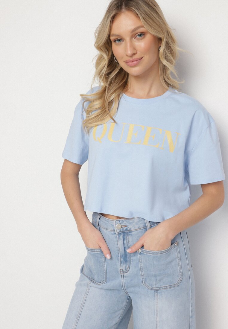 T-shirt Albastru