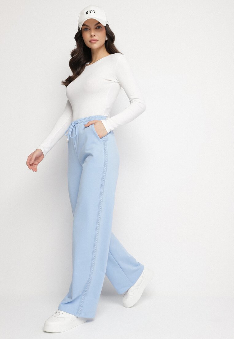Pantaloni Albastru deschis
