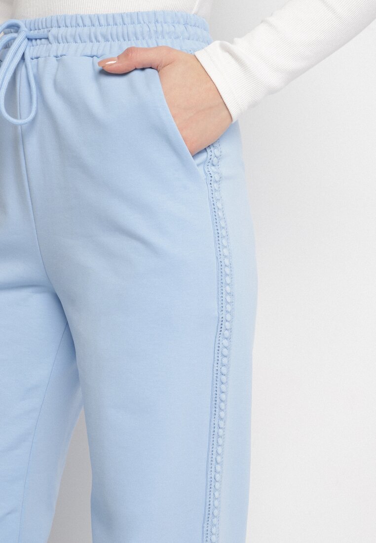 Pantaloni Albastru deschis