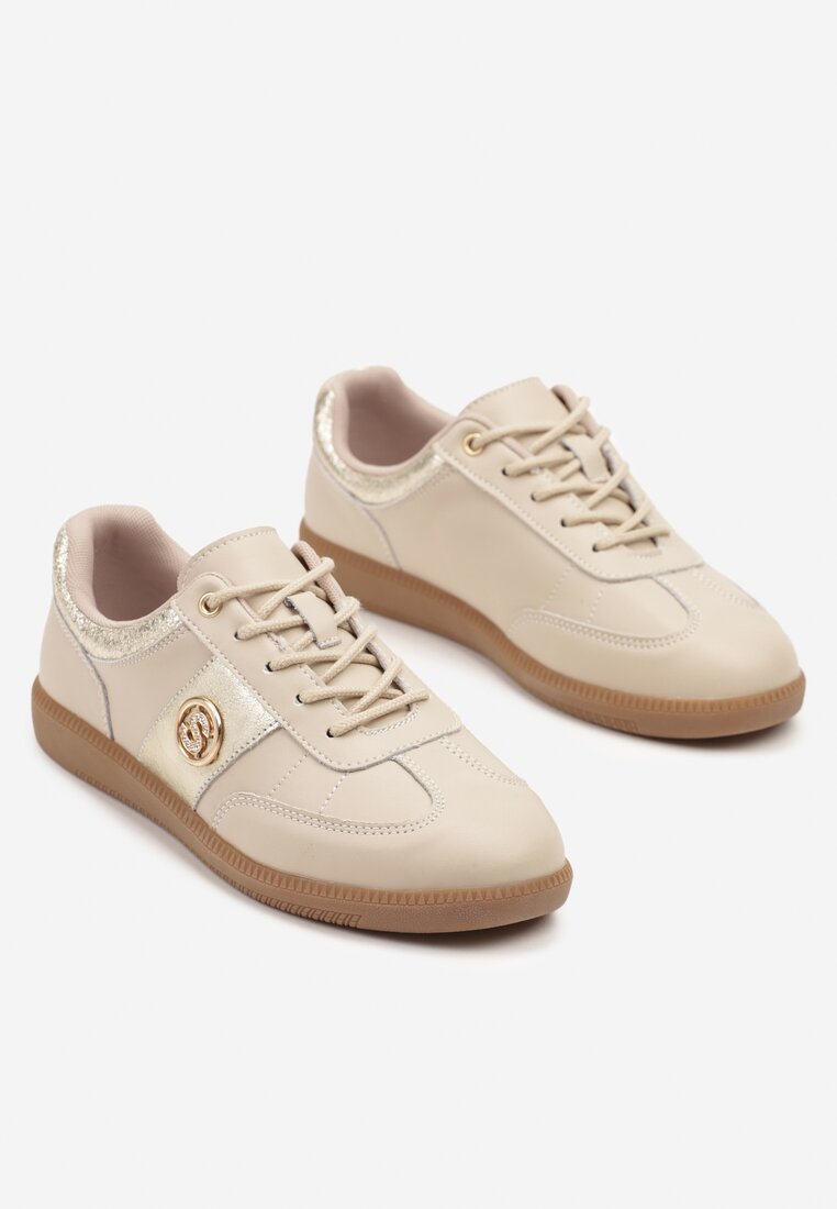 Sneakers Bej închis