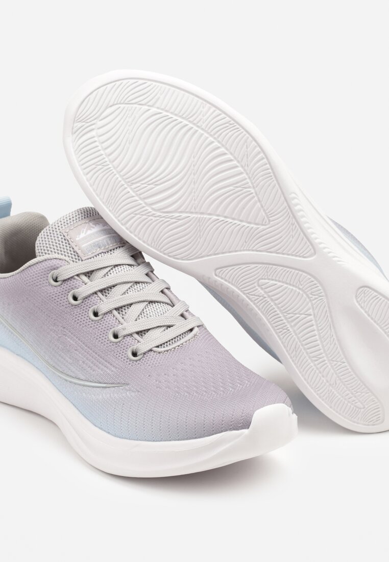 Pantofi sport Gri cu albastru