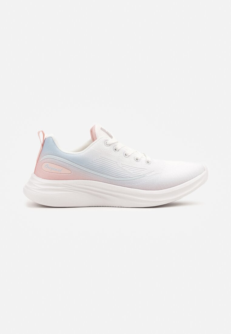 Pantofi sport Alb cu albastru