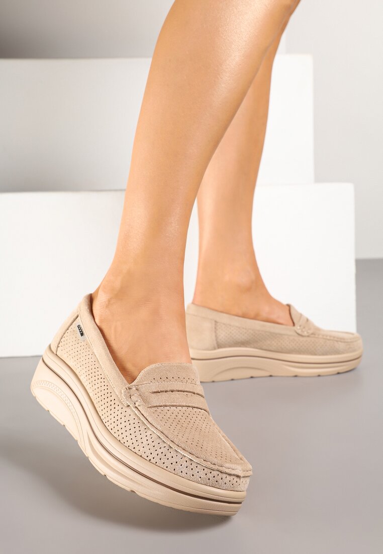Pantofi casual Bej