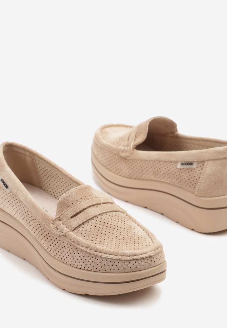 Pantofi casual Bej
