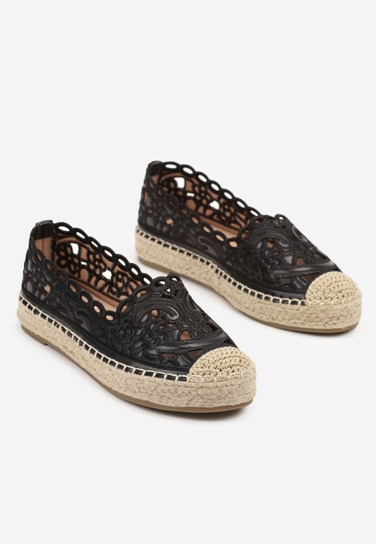 Espadrile Negre
