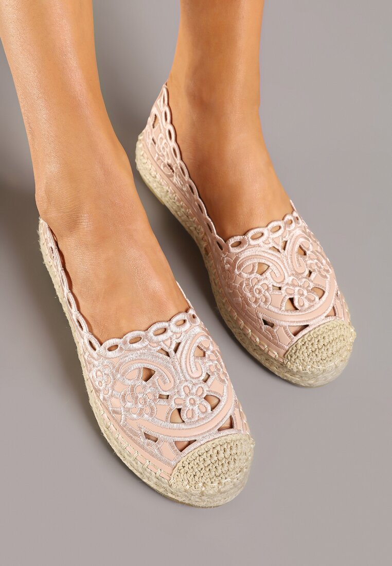 Rózsaszín Espadrilles