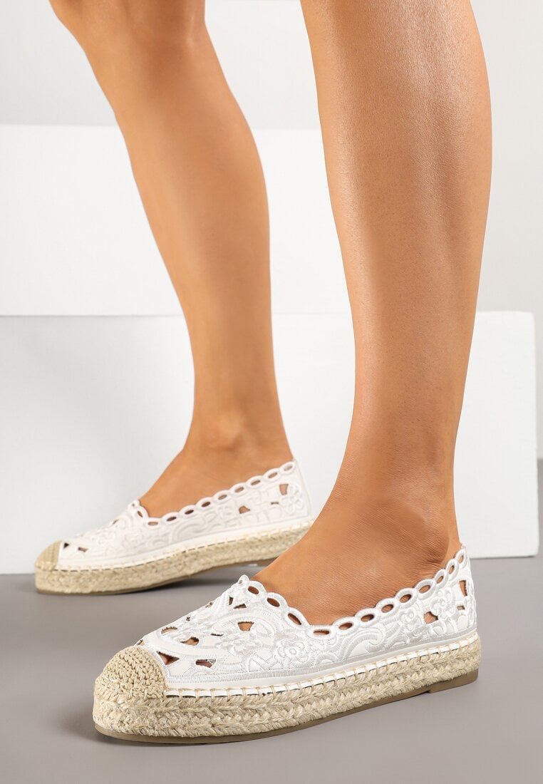 Fehér Espadrilles