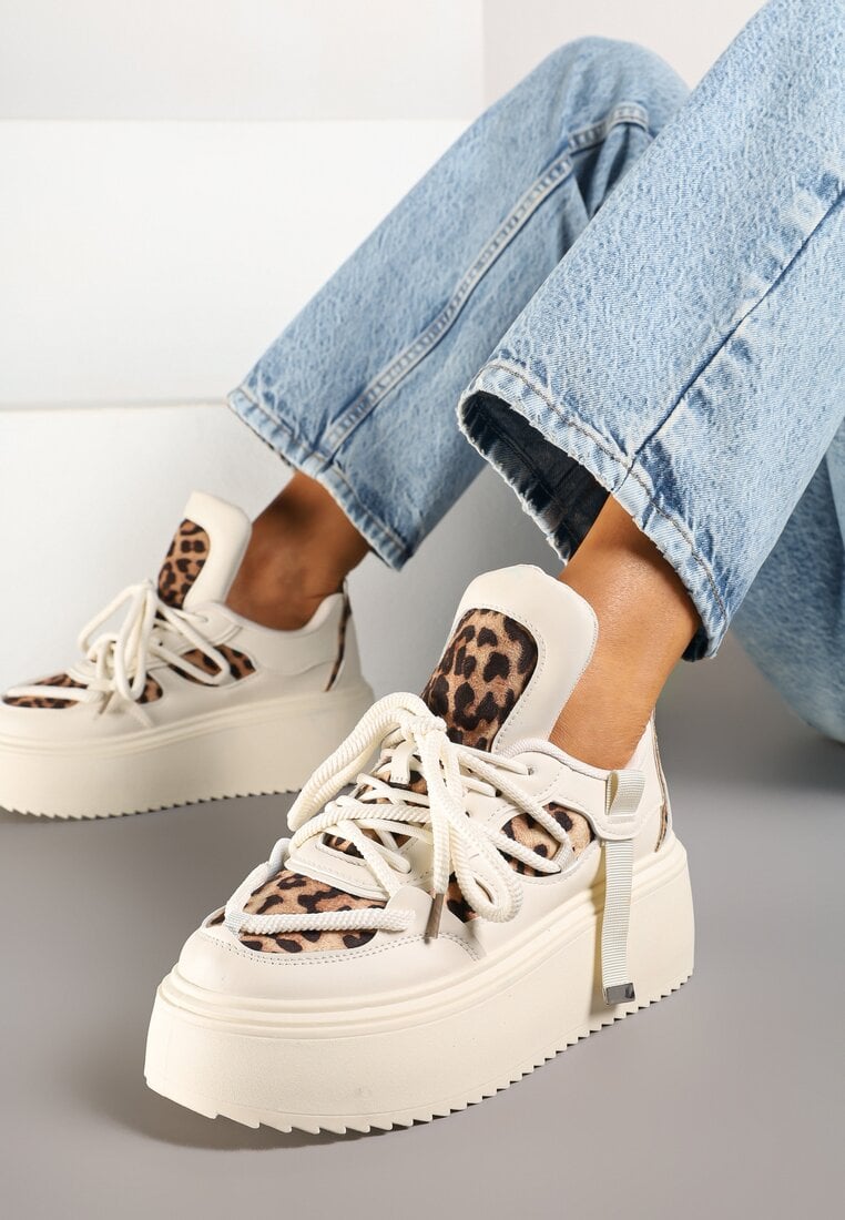 Sneakers Imprimeu leopard