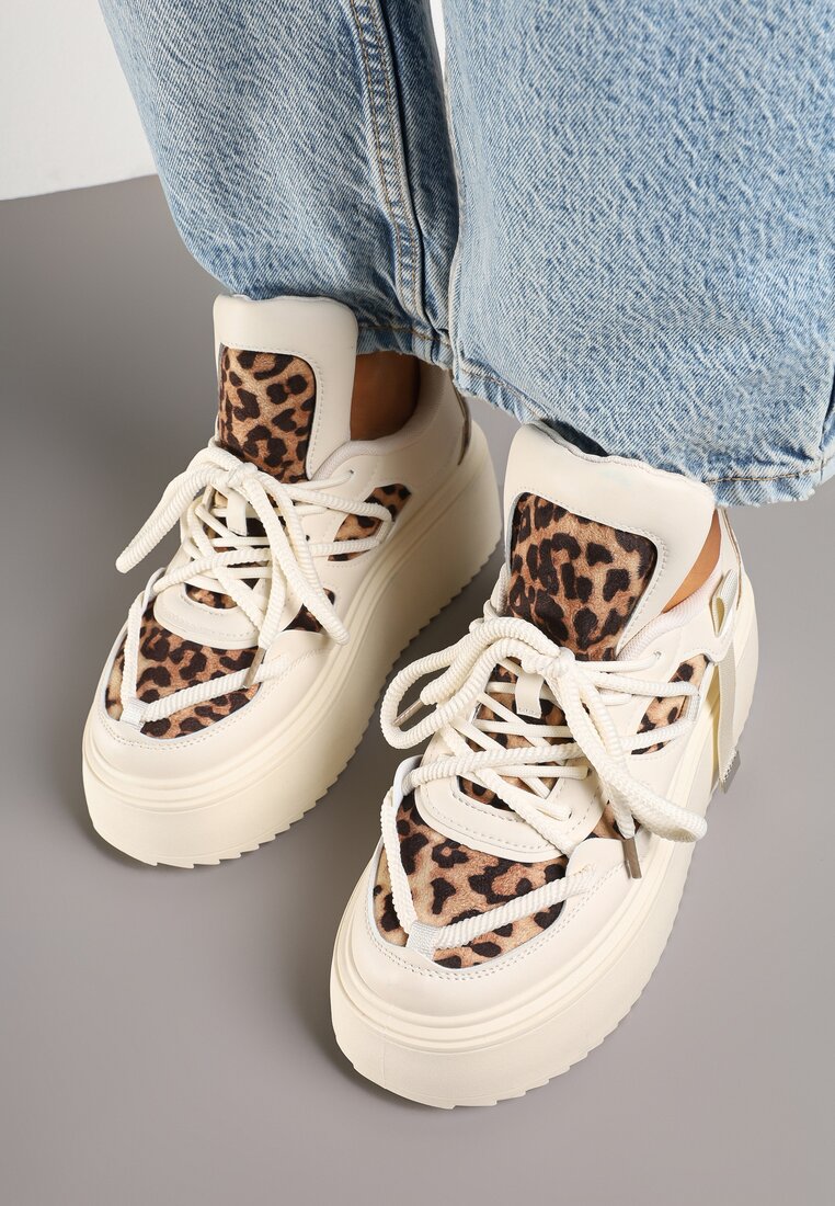 Sneakers Imprimeu leopard