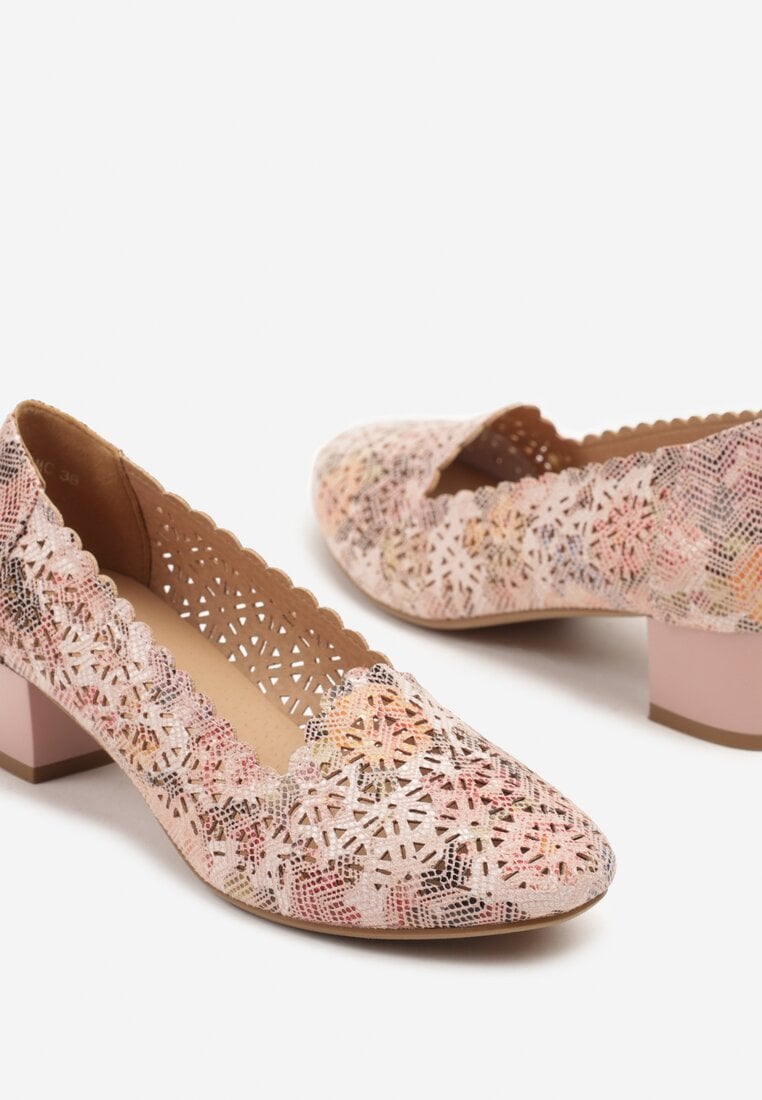 Pantofi cu toc Culori mixte