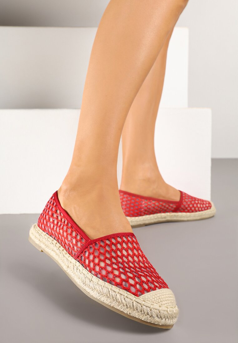 Piros Espadrilles