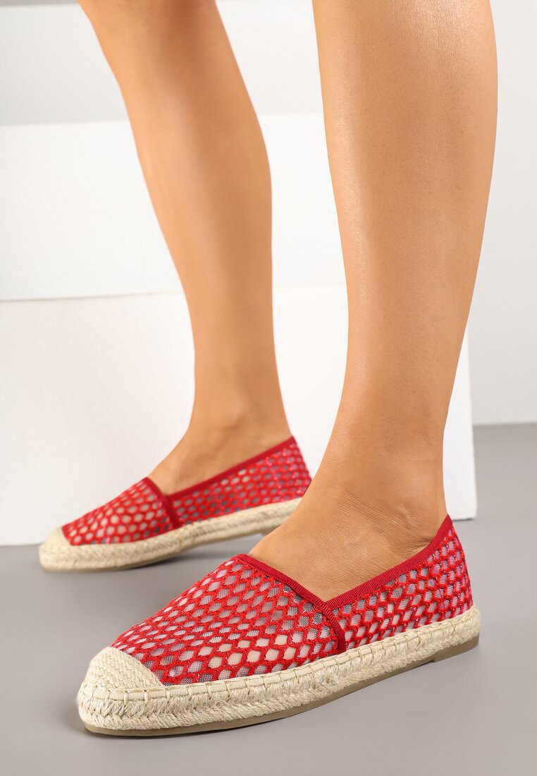 Espadrile Roșii