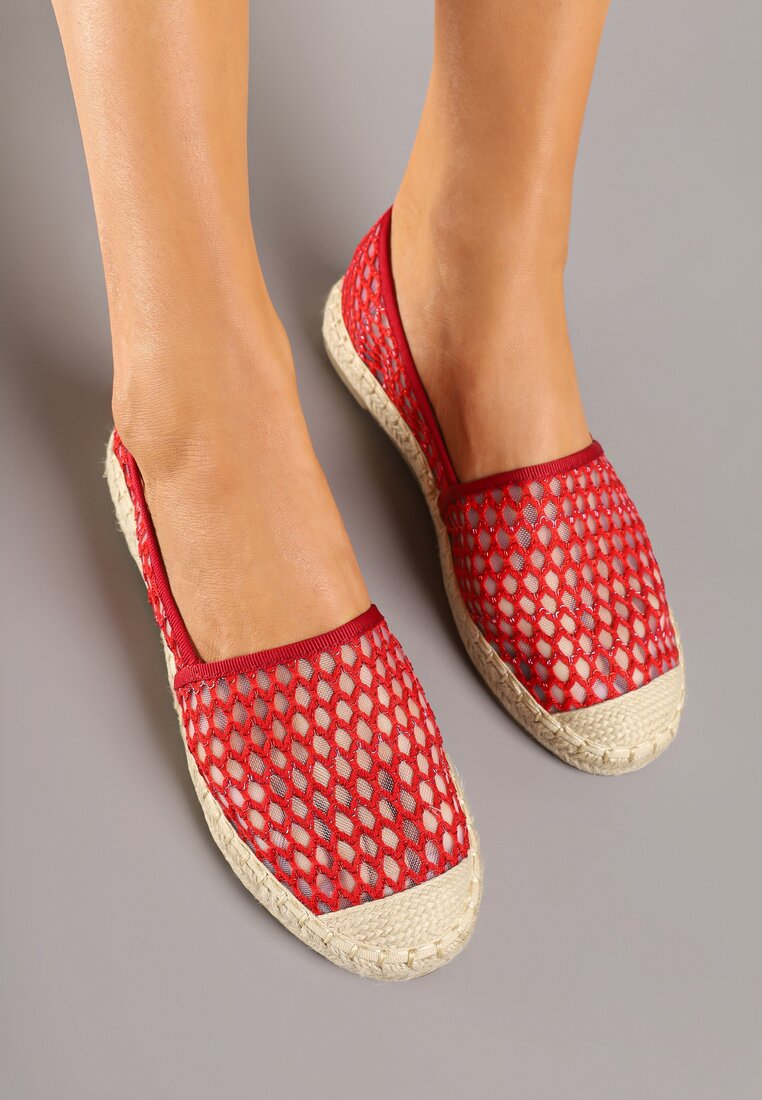 Piros Espadrilles